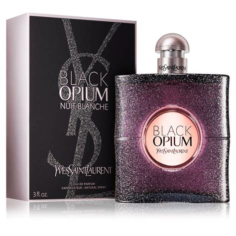 ysl opium black nuit blanche|YSL Black Opium perfume boots.